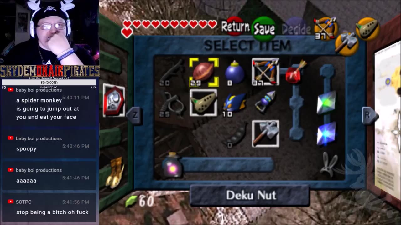 The Legend of Zelda Ocarina Of Time Randomizer - Part 38 - Flying Around Hyrule