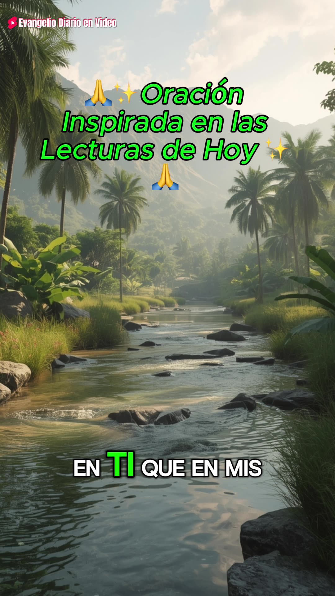 🙏✨Oración Inspirada en las Lecturas de Hoy ✨🙏