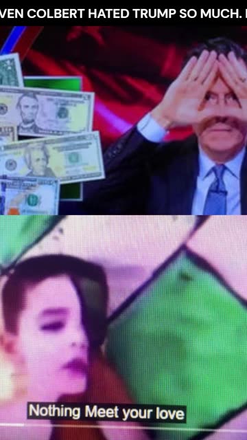 STEVEN COLBERT IS IN BIG TROUBLE.