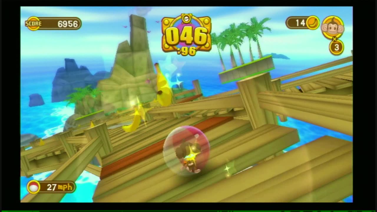 Straight Edge Game Room - Super Monkey Ball Banana Blitz (Wii)