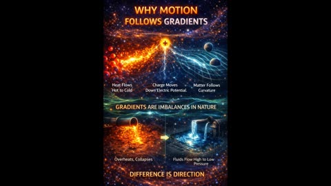 Why Motion Follows Gradients