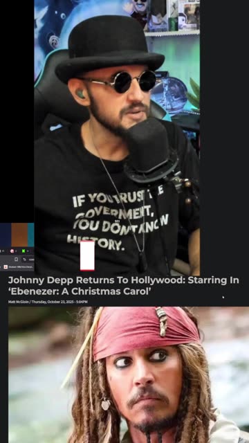 Johnny Depp Is BACK! A Short Poem By The Common Nerd