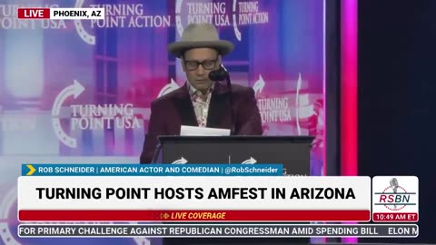 Rob Schneider: "It's clear that Zelensky is a cokehead"