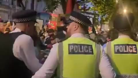 Far-left violence continues on the streets of London