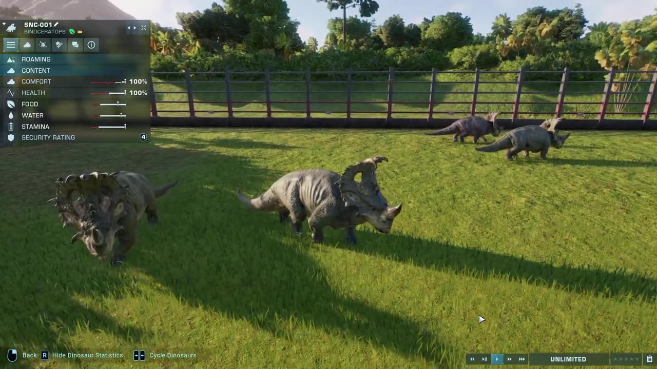 (ASMR) Jurassic Park Evolution 2 GP- Sinoceratops
