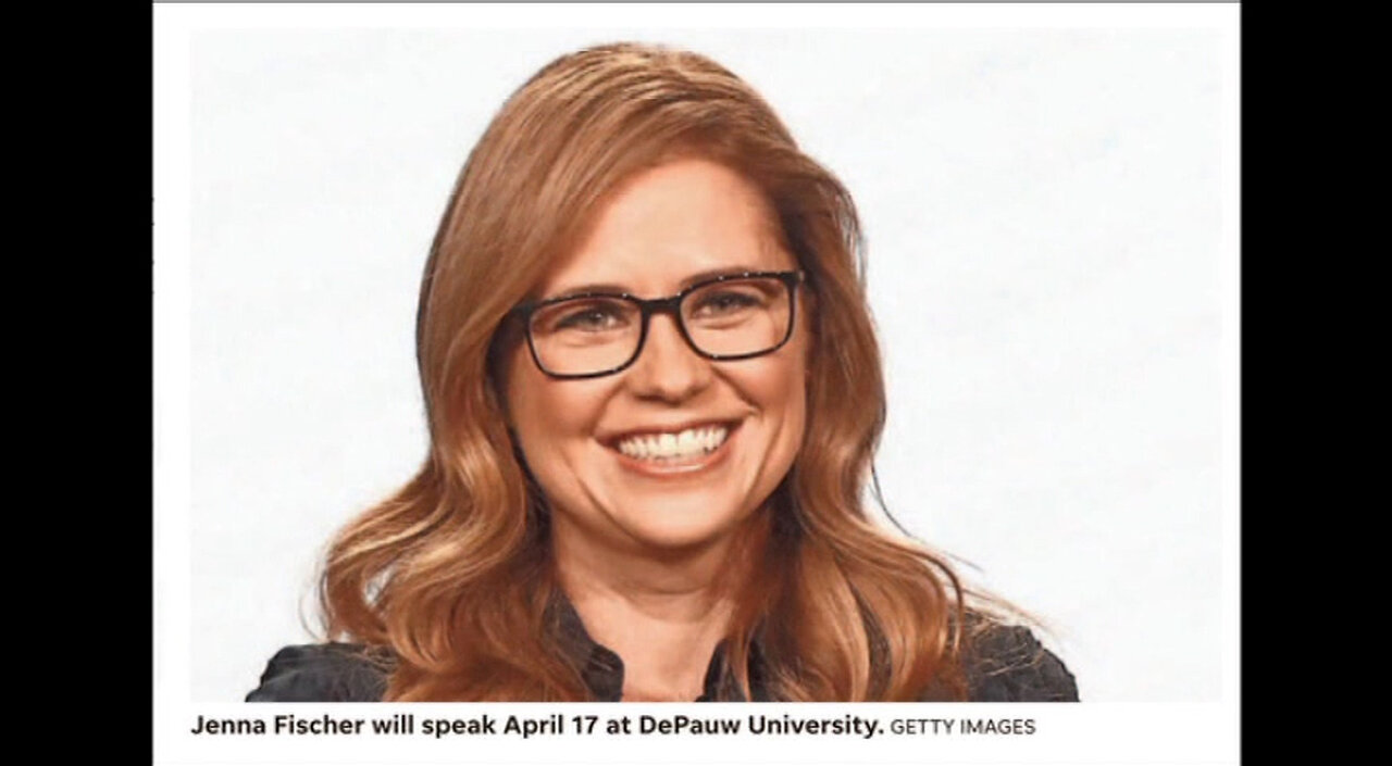 March 11, 2018 - Indy Star Notes Jenna Fischer's Upcoming Visit to DePauw University