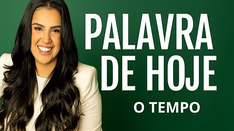 O TEMPO - CAMILA BARROS