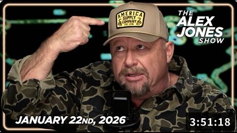 1 22 26 ALEX JONES SHOW Feds Arrest Two BLM Organizers For Minnesota Church Attack