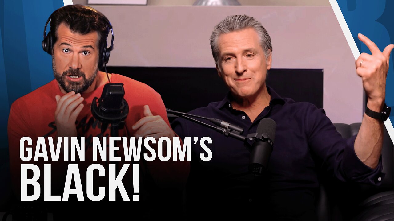Gavin Newsom Thinks He’s Black Now