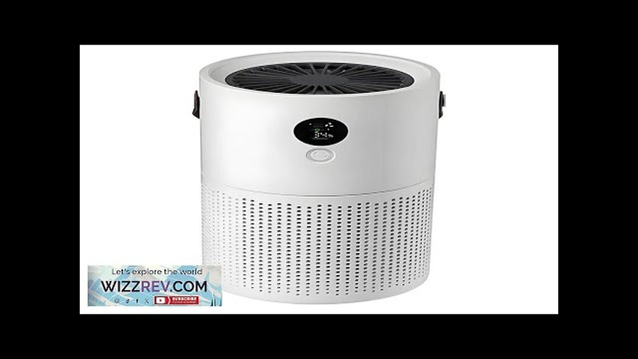 Kinscoter AP01 Negative Ion Air Purifier Odor Deodorizer Remove Dust Smoke Removal Review