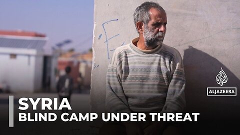 Blind residents of Syria’s ‘camp of light’ battle freezing winter without aid