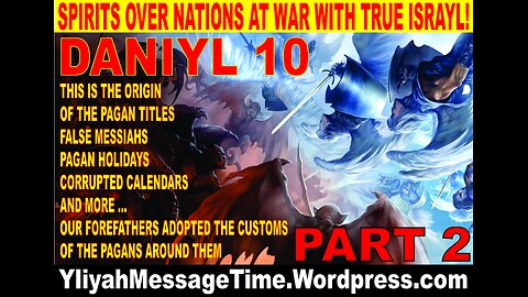 Spirits contending with Gabriel and Michael