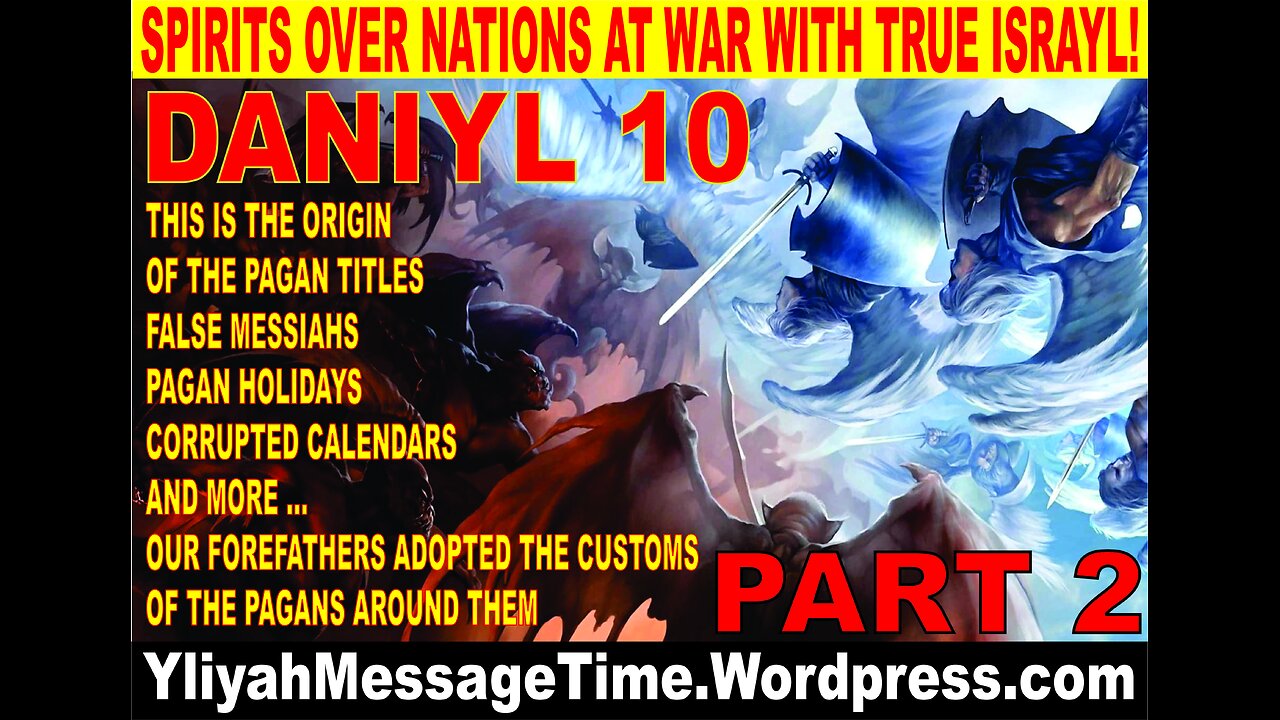 Spirits contending with Gabriel and Michael