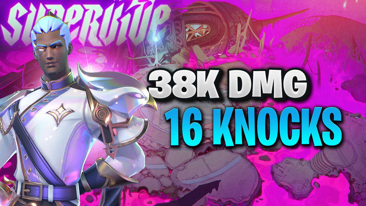 SUPERVIVE: Saros Wins | 38k DMG - 16 Knocks full-gameplay