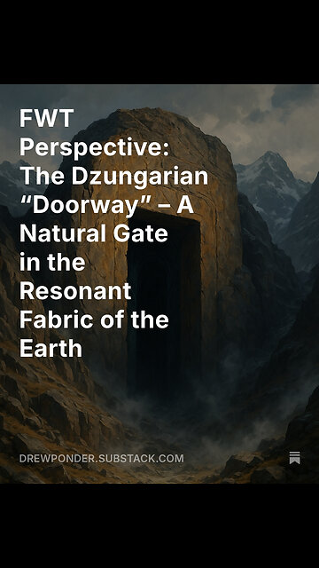 FWT Perspective: The Dzungarian “Doorway” – A Natural Gate in the Resonant Fabric of the Earth
