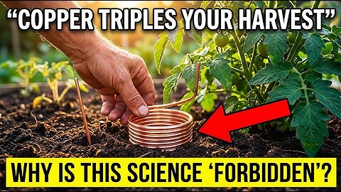 One Copper Wire Triples Your Harvest — Why Is This Science "Forbidden"?
