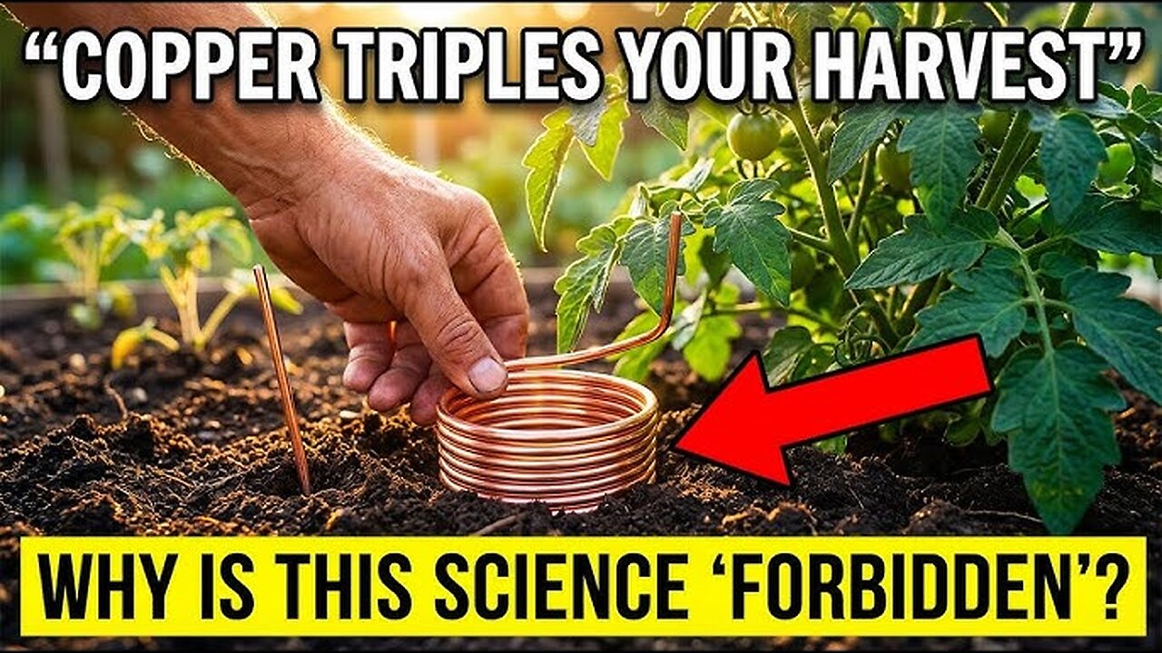 One Copper Wire Triples Your Harvest — Why Is This Science "Forbidden"?
