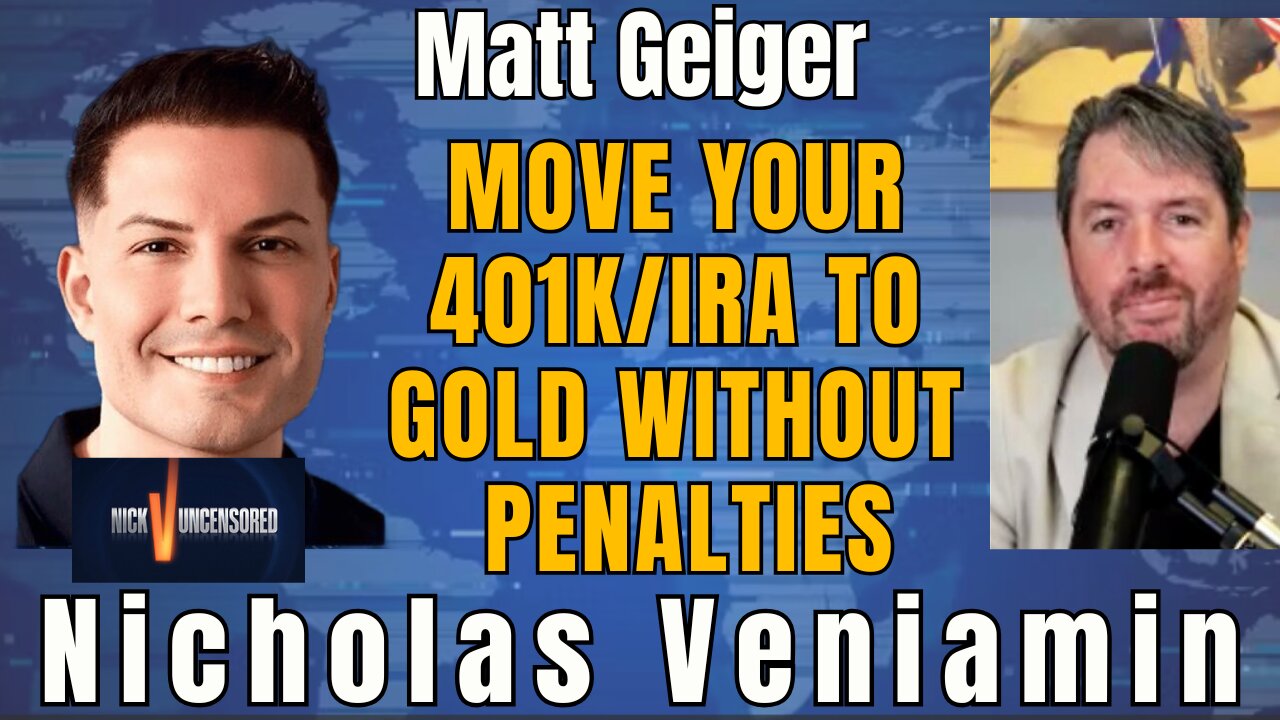 How to Convert Your 401K/IRA to Physical Gold | Matt Geiger & Nicholas Veniamin