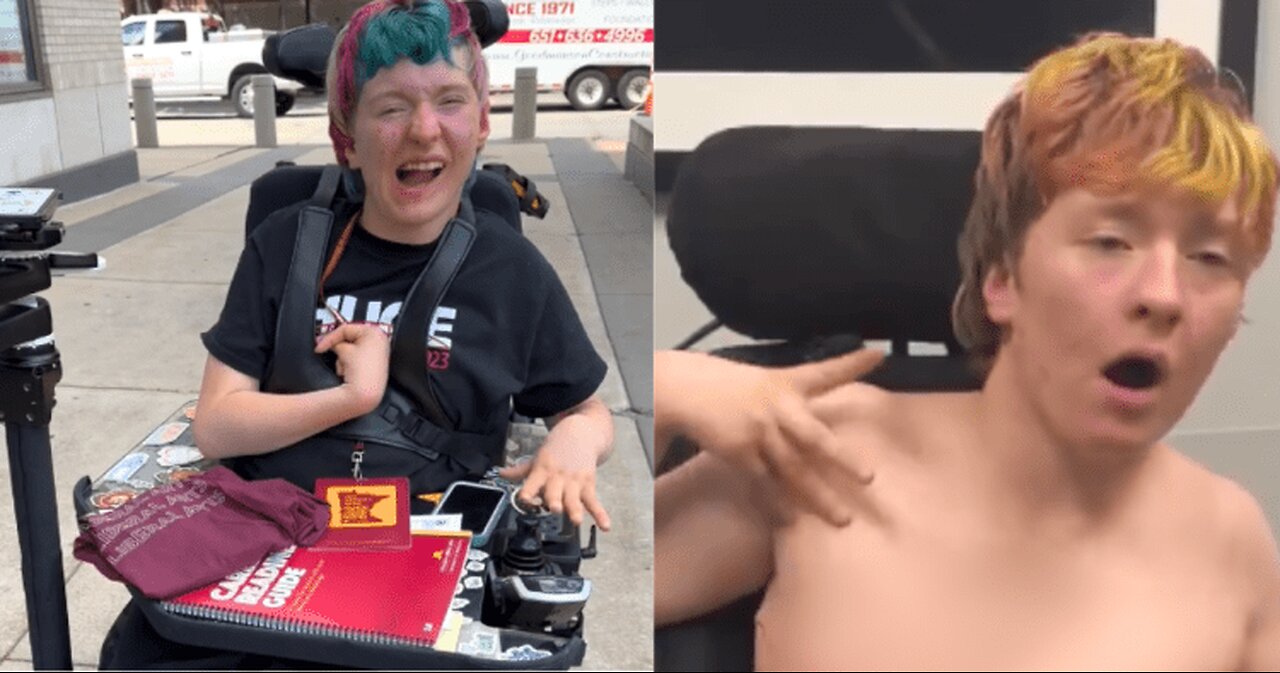 Disabled Trans-Identifying Teen Ignites Social Media Fury After Shocking Video Goes Viral Report