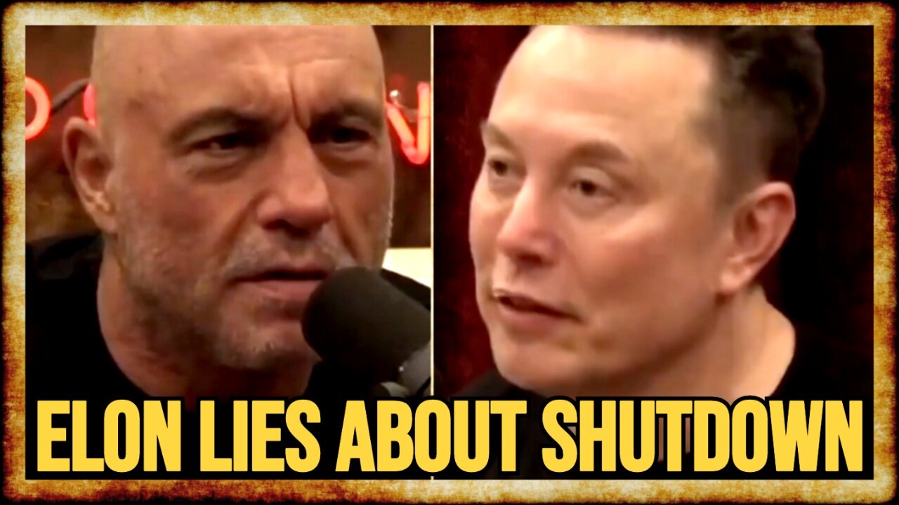 Rogan Swallows Elon's NONSENSE Over Shutdown as Millions Go Hungry