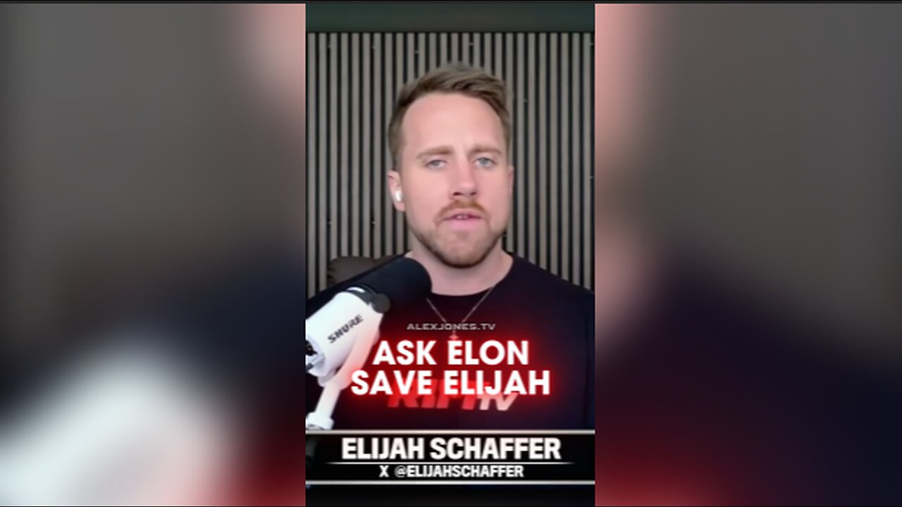 Alex Jones & Elijah Schaffer Ask Elon Musk For Help With Kash Patel's Lawsuit - 11/13/25