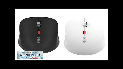 Xiaomi MIIIW Wireless bluetooth Mouse 800/1200/1600DPI Switchable Silent Clicking Detachable Review