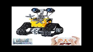 395PCS 2.4GHz Remote Control Assembly Robot Building Blocks Set Educational Intelligent Review