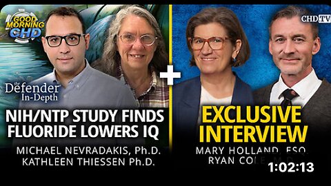 NIH/NTP Study Finds Fluoride Lowers IQ + Exclusive Interviews With Ryan Cole, M.D.