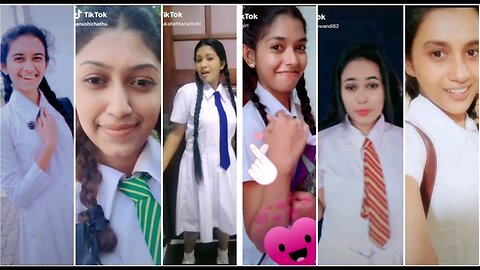 Sri Lankan School Girls Tiktok Collection