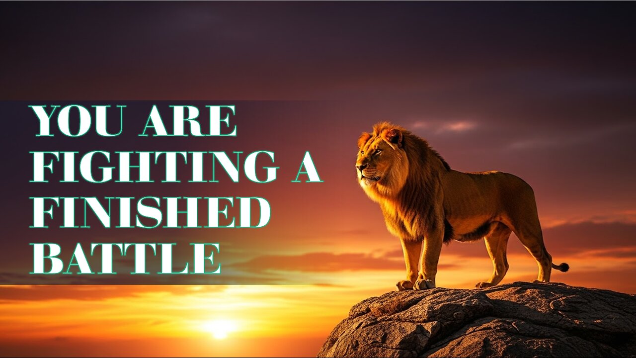 YOU ARE FIGHTING A FINISHED BATTLE! 100 Days Fasting & Prayer - Day 98 _ Friday, October 10th, 2025