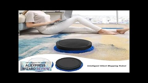 Mopping Robot Cleaner Quiet Electric Mopping Machine Multi Purpose Robot Smart Mop Review