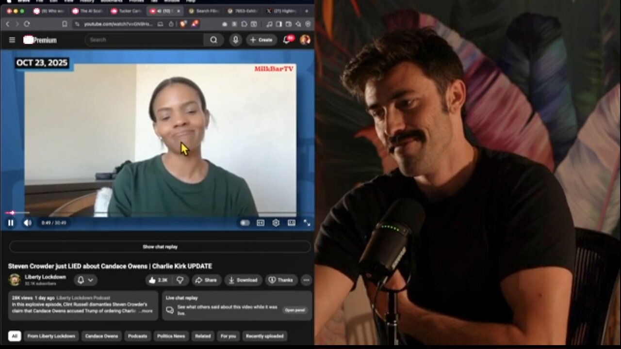 Ian Carroll Live on Twitch Doing some Charlie Kirk Research