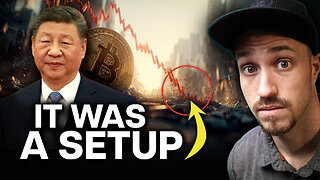 Friday's Crypto Crash was a Planned Event.