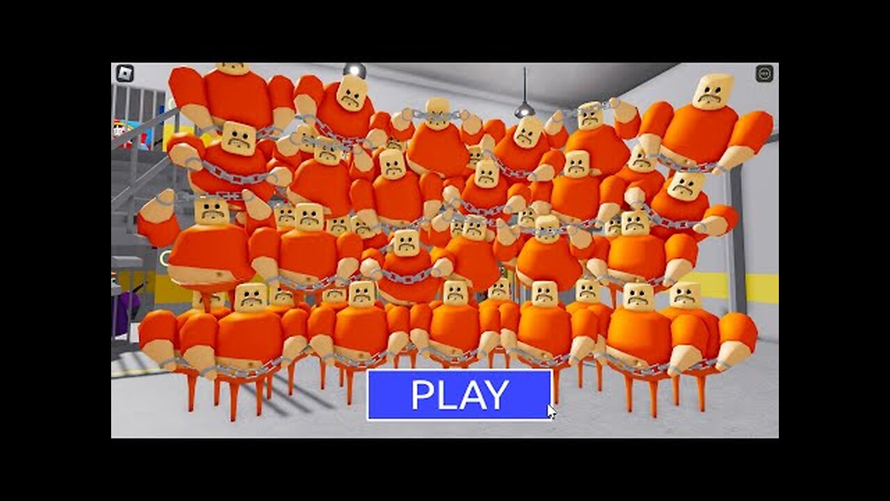 PRISONER BARRY TSUNAMI! Walkthrough Full GAMEPLAY #roblox #ScaryObby