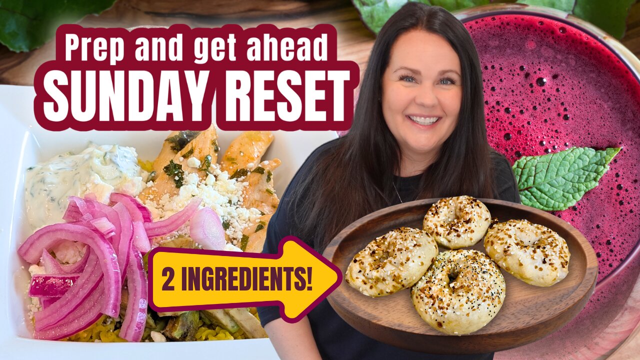Sunday Prep & Reset | The Secret to a Stress-Free Week!