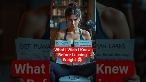What I Wish I Knew Before Losing Weight 😭🔥 | Real Weight Loss Truth Nobody Tells You! #Shorts