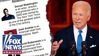 'LIKE A CHILD': Hosts react to Biden's notecards to identifing prominent Dems
