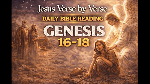 📖 Bible in a Year - Day 17: Genesis 16–18 (Hagar, Covenant Signs, and the Promise of Isaac)