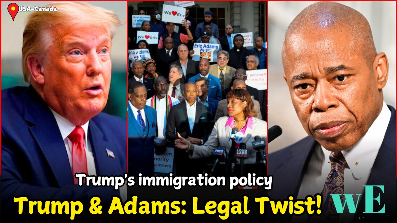 Donald Trump & Eric Adams: Legal Trouble, Corruption, & the Unlikely Political Alliance -WorldEye