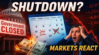 Government Shutdown Could Crash Markets 🚨 Jobs & CPI at Risk!