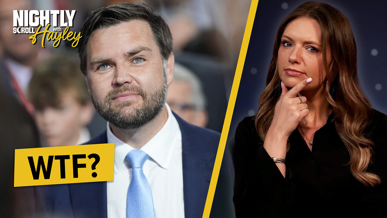 J.D. Vance Threatens to Kill JD Vance?! - Nightly Scroll w/ Hayley Caronia (Ep.183)
