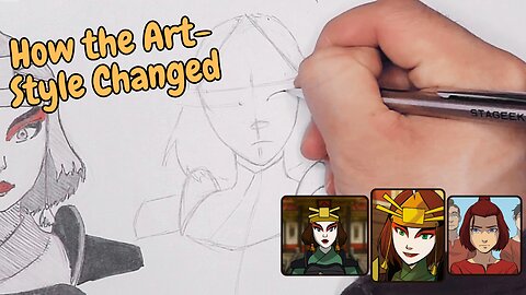 Drawing Suki in 3 Art Styles (Avatar: The Last Airbender & Comics) | Art Study