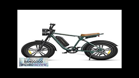 USA DIRECT ENGWE M20 13Ah 750W 20*4.0 Fat Tire Electric Bike 60-75km Review