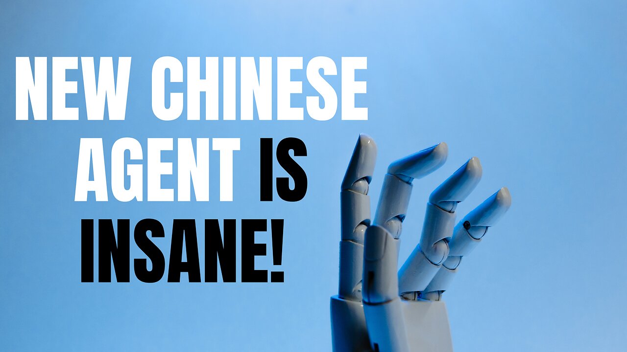The NEW Chinese AI Agent Is Absolutely INSANE!