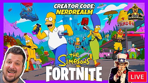 Fortnite The Simpsons w/ YOU! Creator Code: NERDREALM 11/20/25