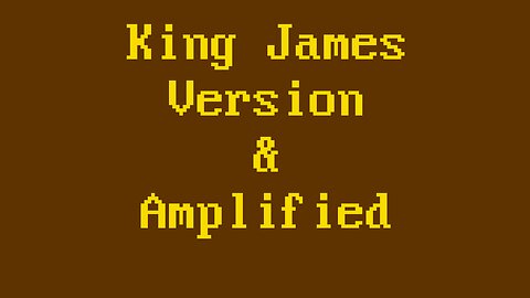 Proverbs 5 KJV & Amplified