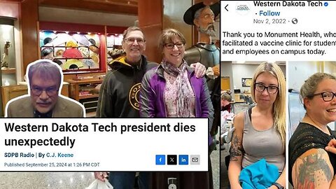 W. DAKOTA TECH. COLLEGE PRESIDENT DIES EXPECTEDLY