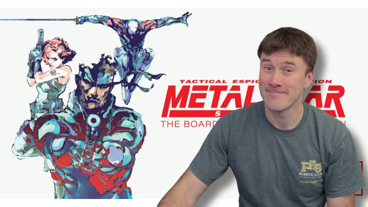 Metal Gear Solid Integral Board Game - Stage 1 Gameplay