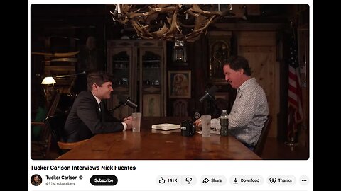 Battle of the Soy Boys: Tucker versus Fuentes