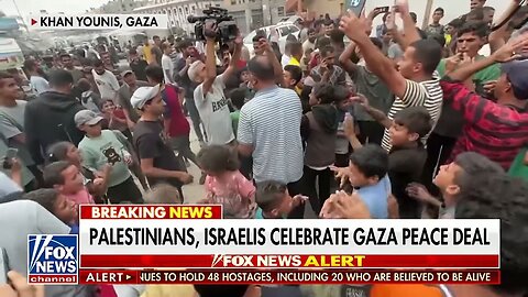 Palestinci začali oslavovat konec války v Gaze!